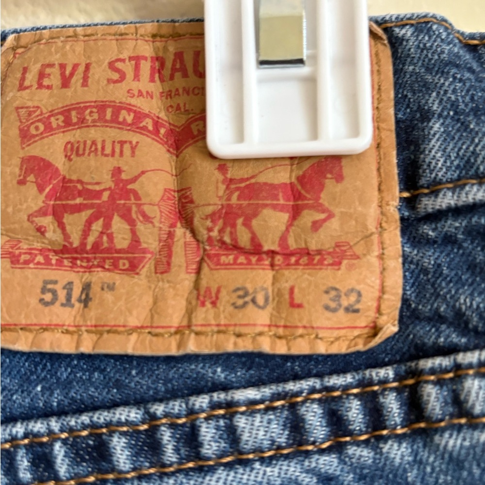 Levi's 514 Slim Straight Jeans in Deep Blue